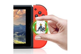 Carte à collectionner GENERIQUE Cartes NFC pour la légende de Zelda Breath of the Wild Switch Wii U, 22 pièces avec étui en cristal