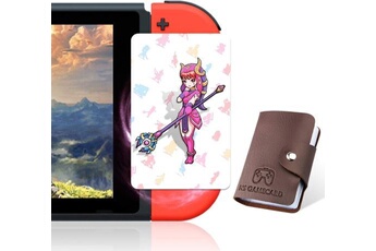 Carte à collectionner GENERIQUE Cartes NFC pour la légende de Zelda Breath of the Wild Switch Wii U, 22 pièces avec porte-cartes