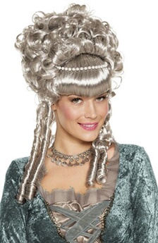 Perruque Marie-Sophie Mesdames gris