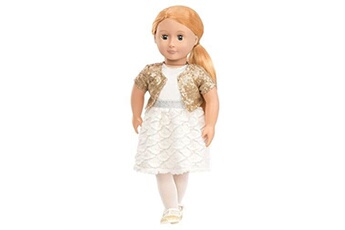 poupée our generation holiday hope-holiday doll in sequin outfit 18