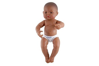 poupée miniland 15.75 '' anatomically happy newborn baby doll, hispanic boy