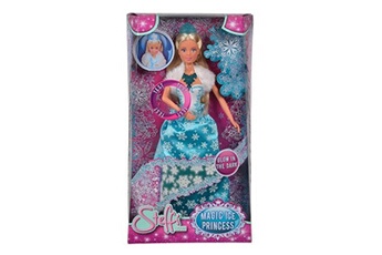 poupée simba toys 105733287 - steffi love princesse des glaces lumineuse