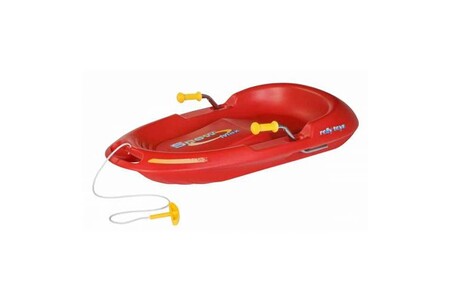 Luge Rolly Toys Traineau rollySnow Max rouge et jaune