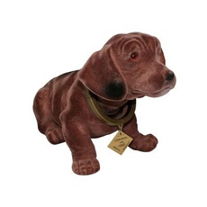 FIGURINE CHIEN AVEC LA TETE QUI BOUGE SPECIAL VOITURE 16 CM FIGURINE CHIEN AVEC LA TETE QUI BOUGE SPECIAL VOITURE 16 CM