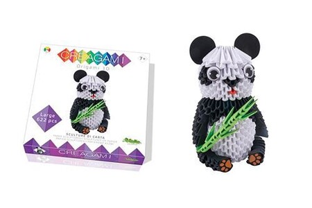 Autres jeux créatifs GENERIQUE Creagami origami 3D set panda 657-pièces