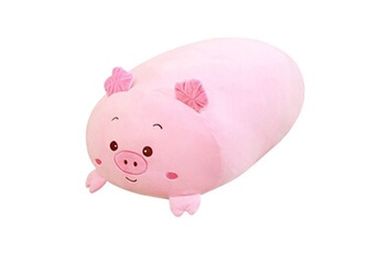 animal en peluche generique peluche de cochon en coton pp 30cm×12cm rose