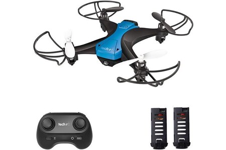 Drone GENERIQUE Drone Mini Tech RC 360° Flip 2.4Ghz 2 Batteries