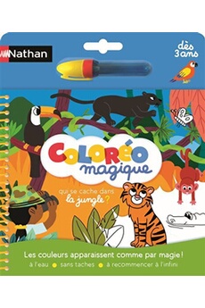 autres jeux créatifs nathan jeu créatif coloréo jungle
