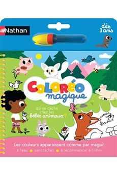 autres jeux créatifs nathan jeu créatif coloréo bébés animaux