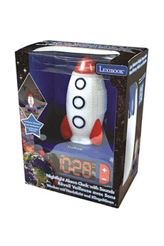 autres jeux d'éveil lexibook jeu d'éveil réveil digital veilleuse lumineuse space fusée 3d
