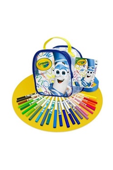 autres jeux créatifs crayola kit créatif sac à dos garni
