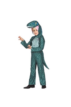 déguisement enfant fiestas guirca déguisement dinosaure raptor enfant - 7/9 ans - vert - guirca 77423
