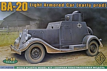 maquette ace ba-20 light armored car, early prod. - 1:48e -