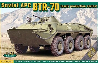 maquette ace btr-70 soviet armored personnel carrier, - 1:72e -