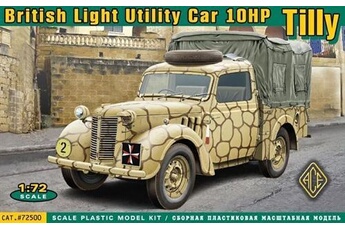 maquette ace british light utility car 10hp tilly - 1:72e -