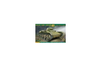 maquette ace t-60 soviet light tank(zavod #264,m1942) - 1:72e -