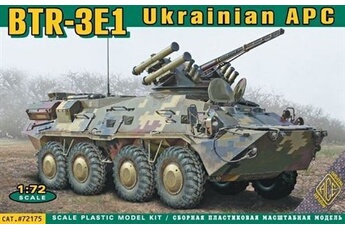 maquette ace btr-3e1 ukrainian armored personnel carr - 1:72e -
