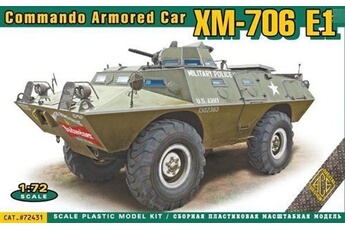 maquette ace xm-706 e1 commando armored car - 1:72e -