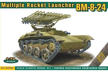 maquette ace bm-8-24 multiple rocket launcher - 1:72e -