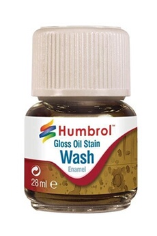 maquette humbrol enamel wash oil stain 28 ml - humbrol