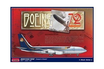maquette roden boeing 720 ceasar's chariot - 1:144e -