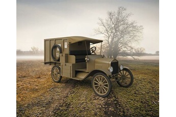 maquette icm model t 1917 ambulance wwi american car- 1:35e -