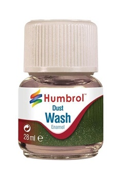 maquette humbrol enamel wash dust 28 ml - humbrol
