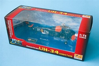 maquette easy model helicopter h34 choctaw belgium air force- 1:72e -