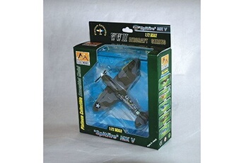 maquette easy model supermarine spitfire mk v usaf 4fg 355fs - 1:72e -