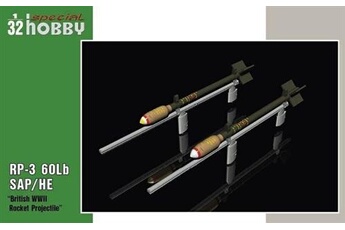 maquette special hobby british wwii rockets - 1:32e -