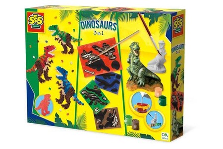 Autres jeux créatifs SES Creative - Dinosaures 3 en 1