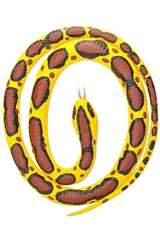 animal en peluche wild republic peluche petit serpent de 117 cm jaune marron