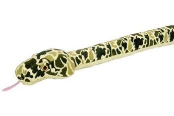 animal en peluche wild republic peluche serpent de 137 cm vert
