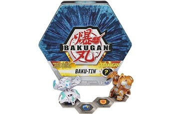 autres jeux d'éveil bakugan - coffret de 2 bakugan mystere baku-tin saison 3 - 6060138 - figurines a collectionner - jeu de recre