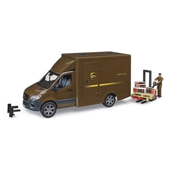 Voiture Bruder 02678 Camion UPS Mercedes Benz Sprinter avec