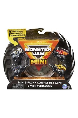 Voiture Monster Jam Coffret 5 véhicules Mini