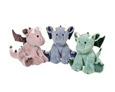 Peluche Dragon Floppy 30 cm Modèle aléatoire