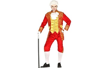 déguisement adulte fiestas guirca déguisement comte baroque homme - m - rouge - guirca 84335