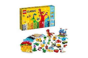 maquette lego wear lego classic 11020 construire ensemble, boite de briques pour creer un chateau, train, etc
