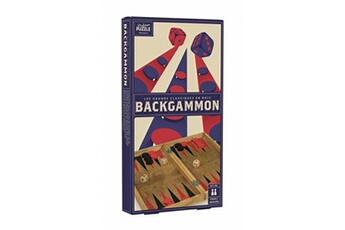 autres jeux d'éveil professor puzzle jeu de société backgammon bois vintage multicolore