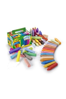 autres jeux créatifs crayola boîte 48 craies de trottoir 32 + 16 gratuites