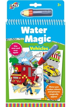 autres jeux créatifs galt water magic stylo magique, vehicul