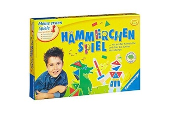 autres jeux d'éveil ravensburger - formes à clouer en bois - jeu de marteau : version allemande