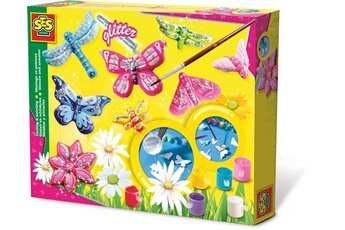 autres jeux créatifs ses creative moulage en plâtre et peinture papillons junior 4-pièces
