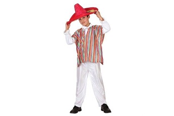 déguisement enfant unknown déguisement mexicain garçon 7/9 ans multicolore 69852 7/9 ans - 69852