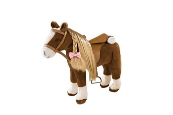 poupée gotz cheval à peigner crinière blonde 52cm