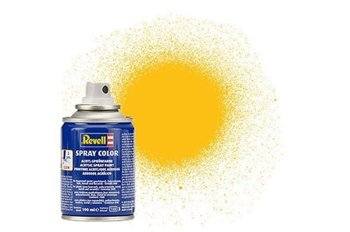 Maquette Revell peinture aérosol jaune mat unisexe 100 ml