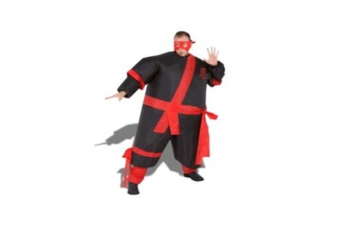 Déguisement adulte GENERIQUE Déguisement original ninja gonflable  déguisement fete accesssoire costume insolite drole