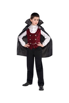 déguisement enfant amscan costume vampire boys polyester noir 4-6 ans