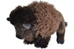 Wild Republic peluche bison junior 30 cm en peluche noir/marron photo 1